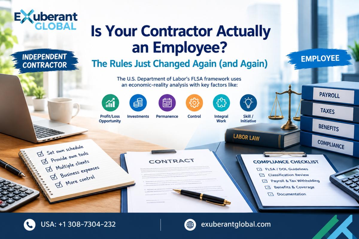 Is Your Contractor Actually an Employee? The Rules Just Changed Again (and Again)