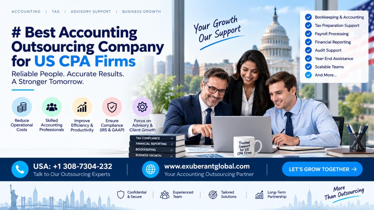 Best Accounting Outsourcing Company for US CPA Firms