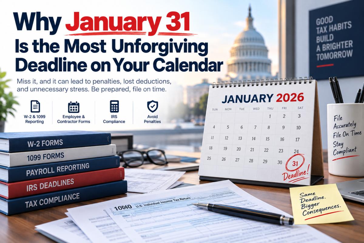 Why January 31 Is the Most Unforgiving Deadline on Your Calendar